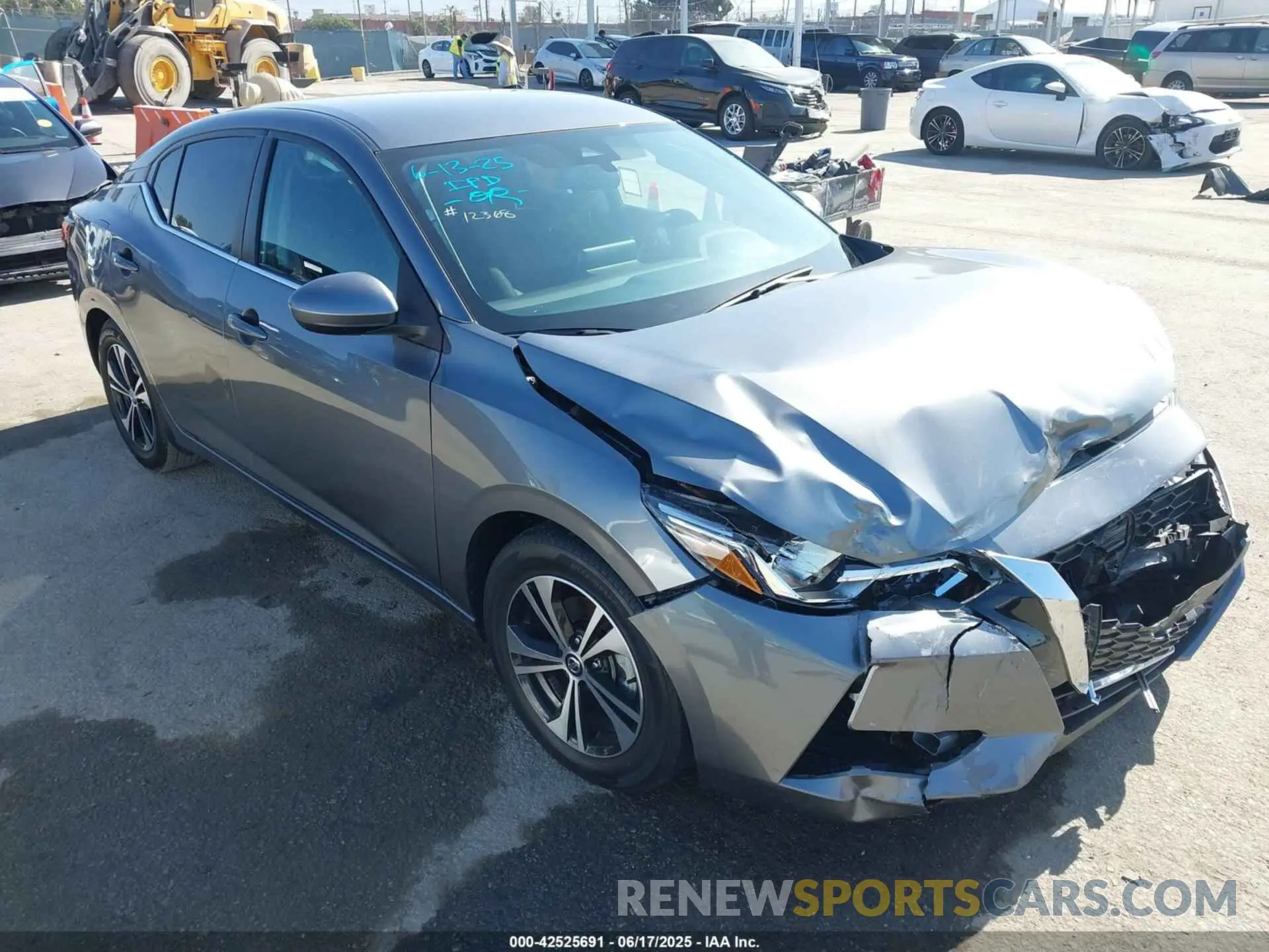1 Photograph of a damaged car 3N1AB8CV4PY223536 NISSAN SENTRA 2023