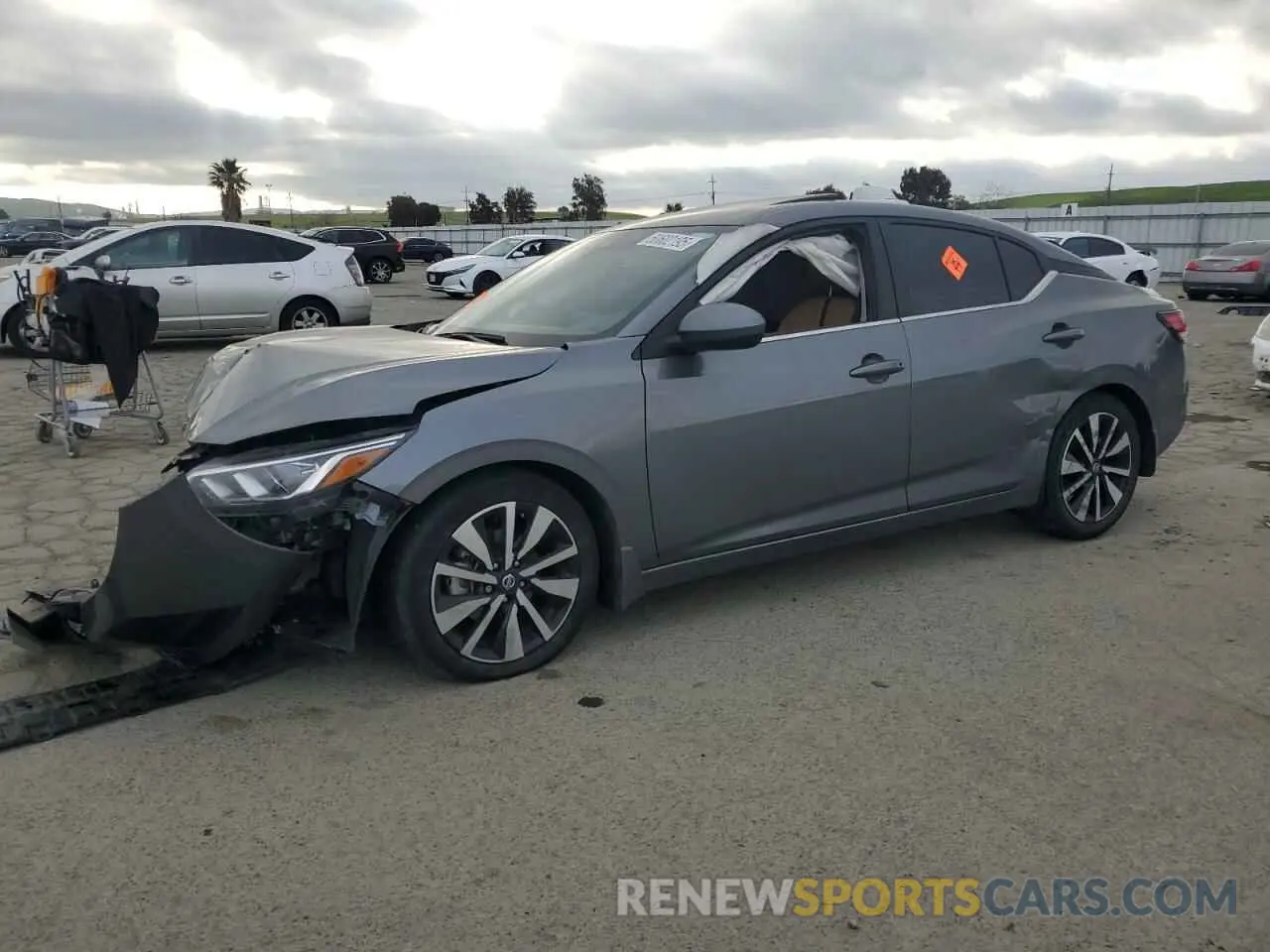 1 Photograph of a damaged car 3N1AB8CV4PY224332 NISSAN SENTRA 2023