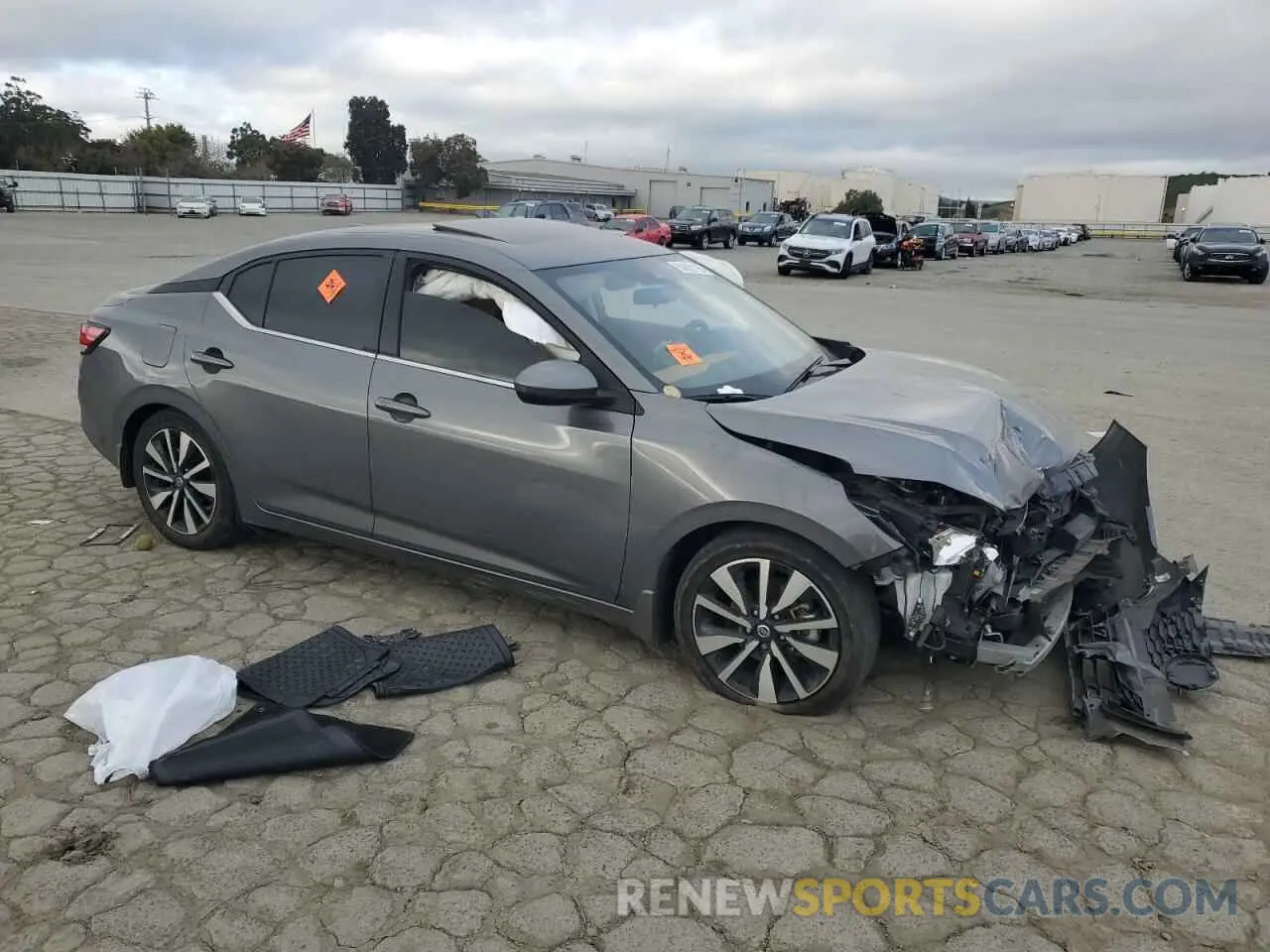 4 Photograph of a damaged car 3N1AB8CV4PY224332 NISSAN SENTRA 2023