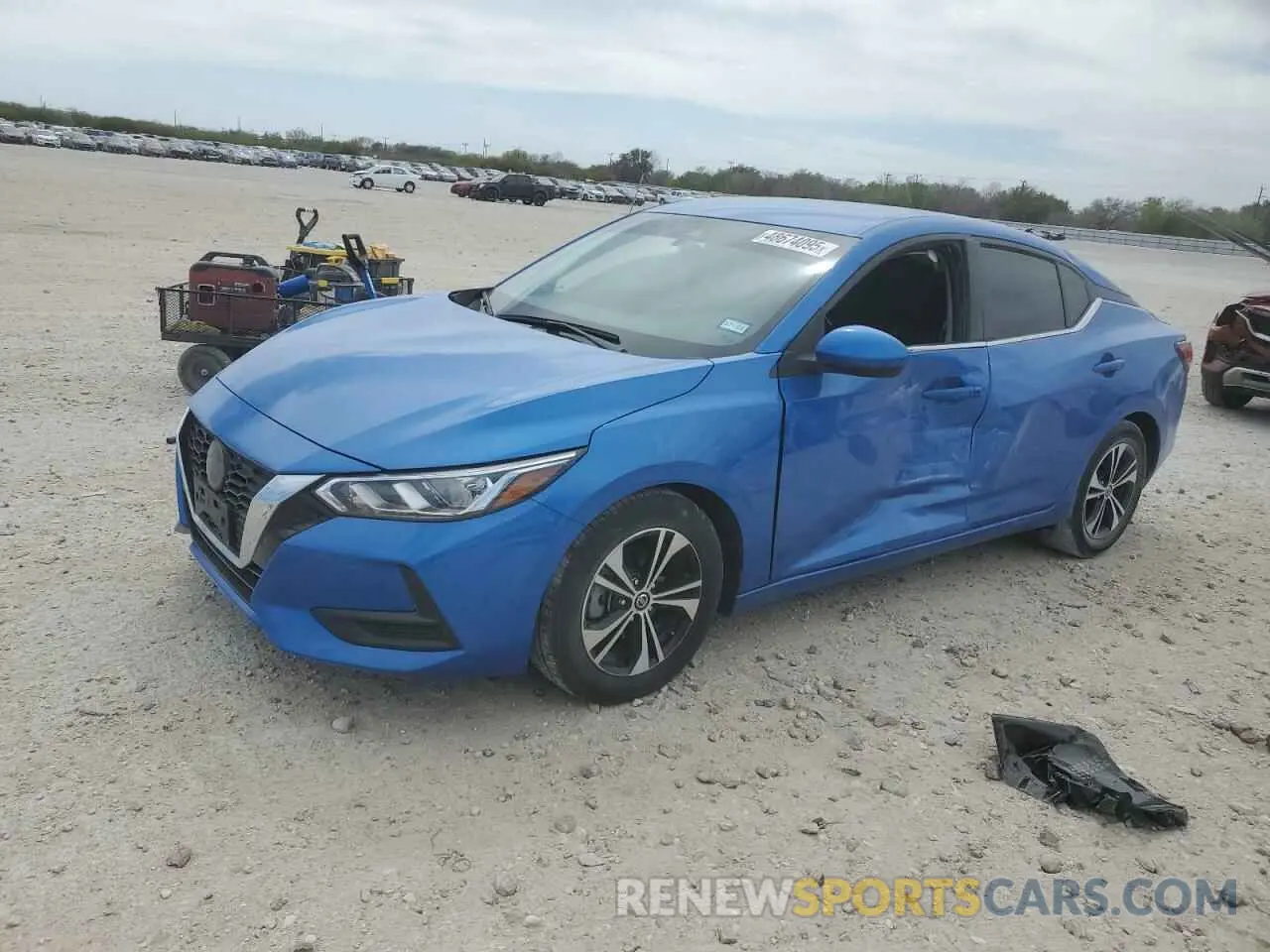 1 Photograph of a damaged car 3N1AB8CV4PY234682 NISSAN SENTRA 2023