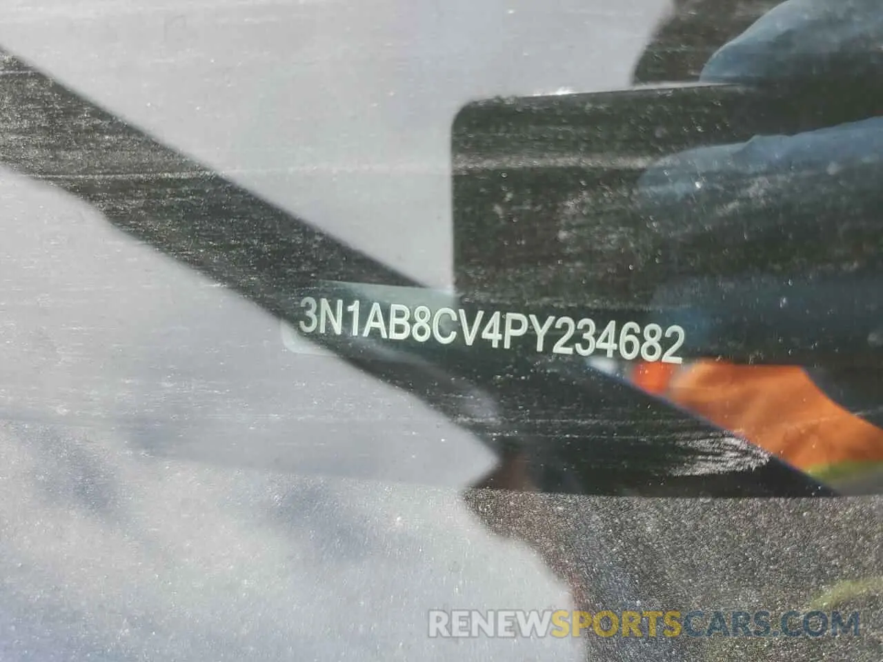 14 Photograph of a damaged car 3N1AB8CV4PY234682 NISSAN SENTRA 2023