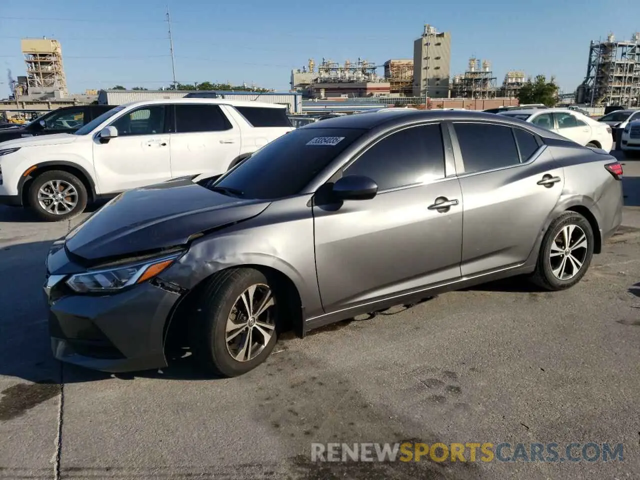 1 Photograph of a damaged car 3N1AB8CV4PY245150 NISSAN SENTRA 2023