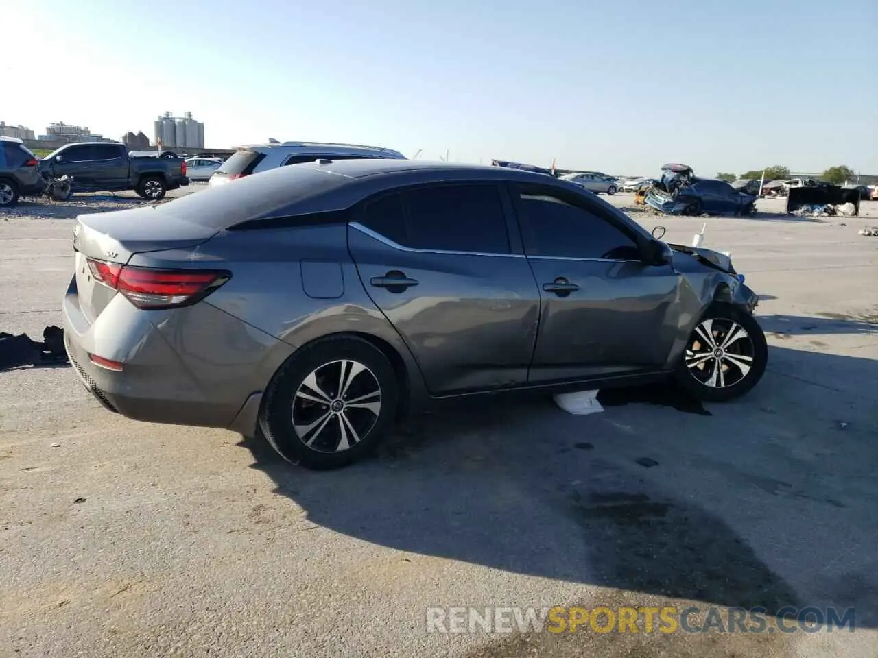 3 Photograph of a damaged car 3N1AB8CV4PY245150 NISSAN SENTRA 2023