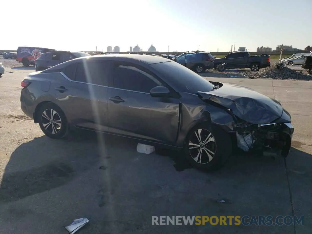 4 Photograph of a damaged car 3N1AB8CV4PY245150 NISSAN SENTRA 2023