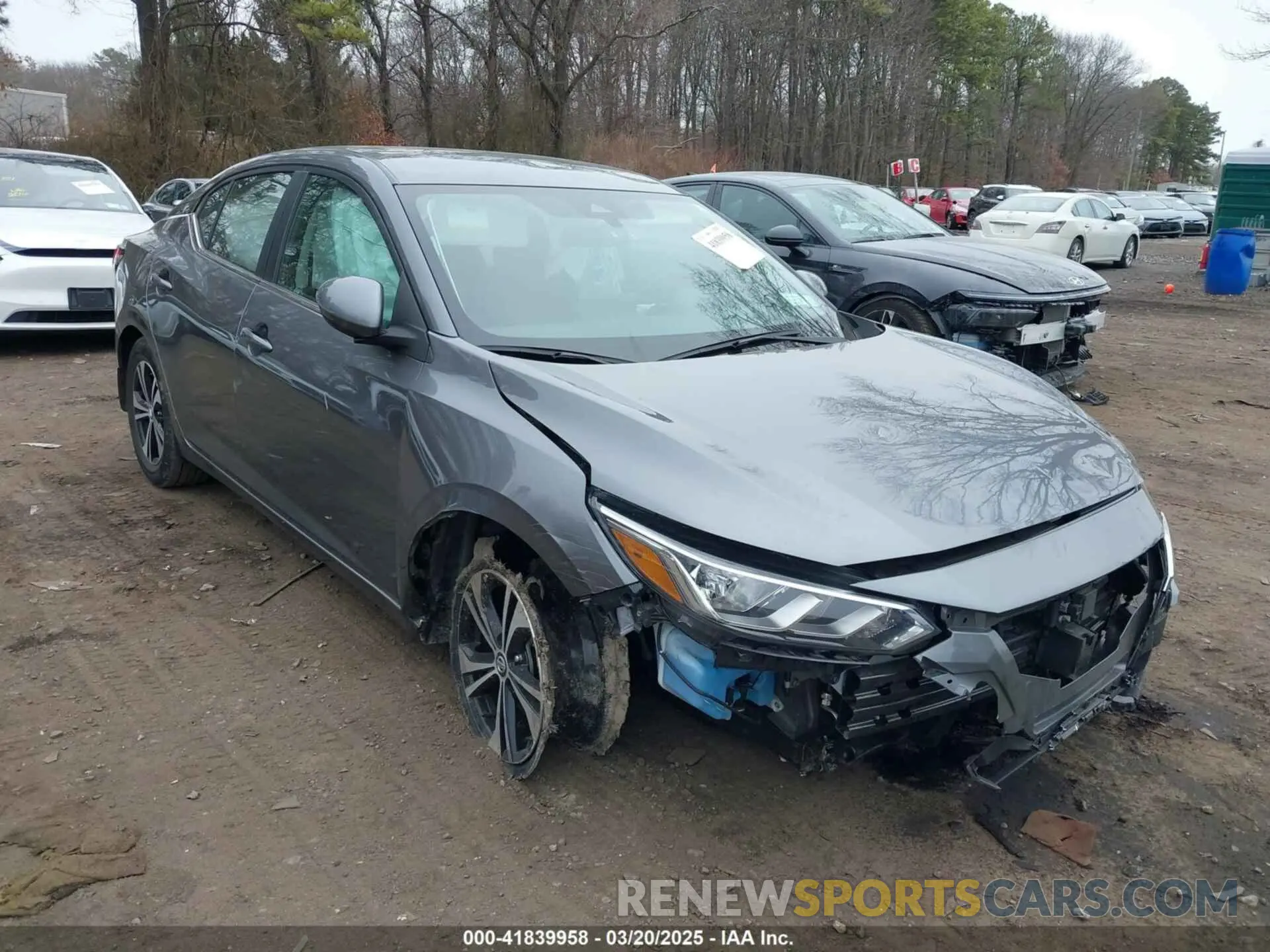 1 Photograph of a damaged car 3N1AB8CV4PY253409 NISSAN SENTRA 2023