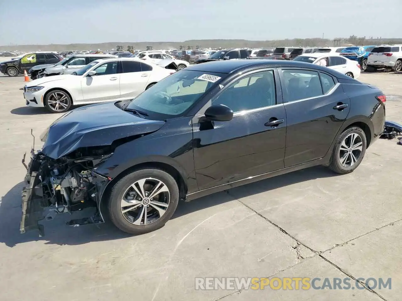 1 Photograph of a damaged car 3N1AB8CV4PY267701 NISSAN SENTRA 2023