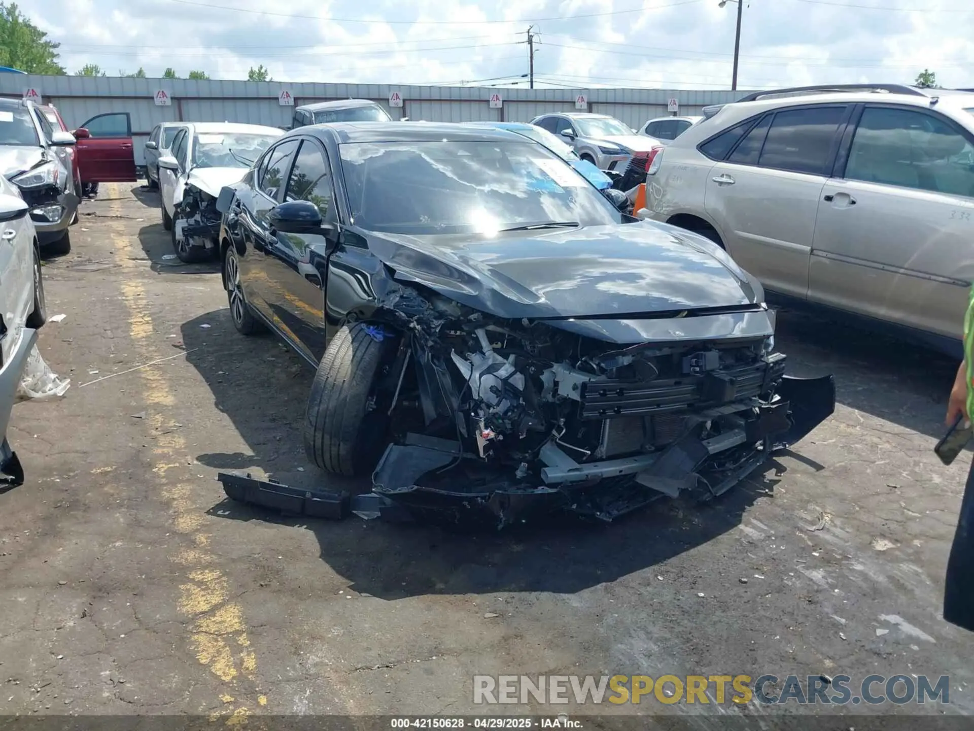 1 Photograph of a damaged car 3N1AB8CV4PY268394 NISSAN SENTRA 2023