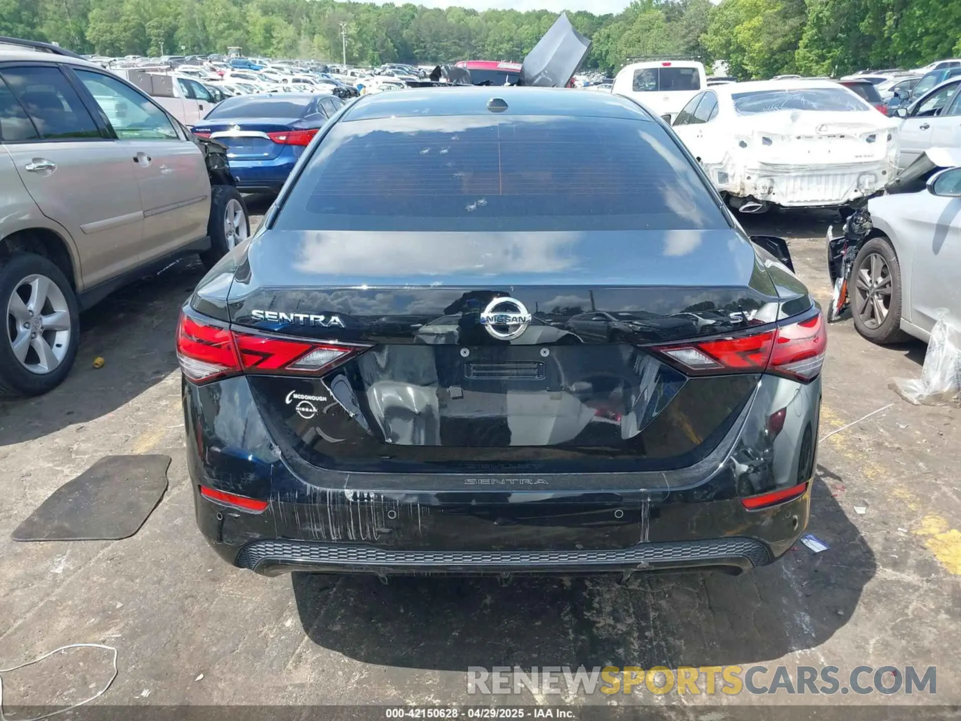 16 Photograph of a damaged car 3N1AB8CV4PY268394 NISSAN SENTRA 2023