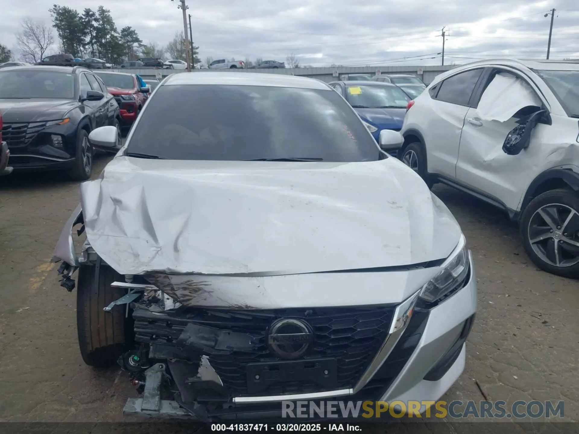 12 Photograph of a damaged car 3N1AB8CV4PY268718 NISSAN SENTRA 2023
