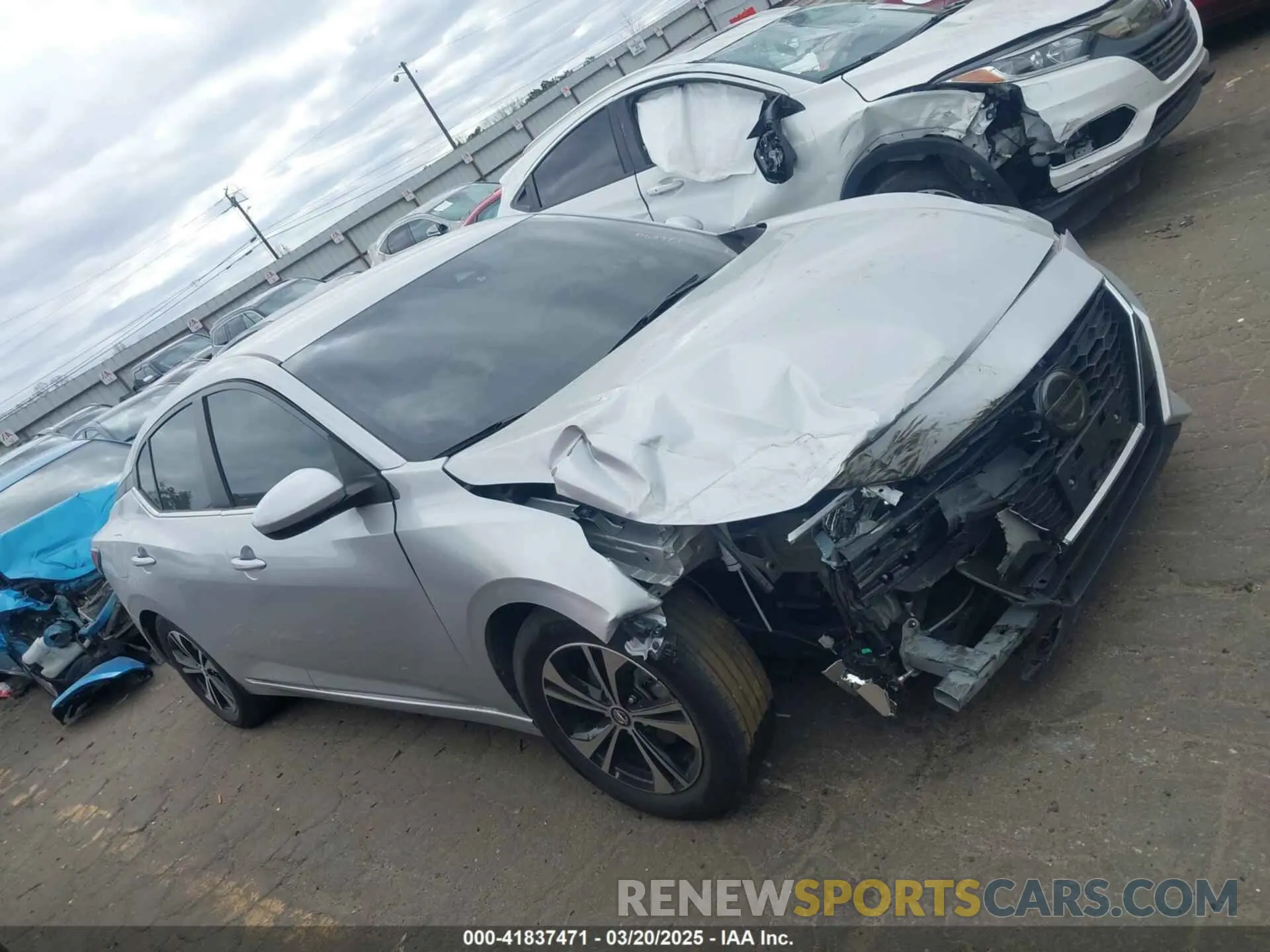 13 Photograph of a damaged car 3N1AB8CV4PY268718 NISSAN SENTRA 2023