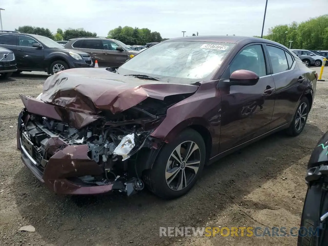 1 Photograph of a damaged car 3N1AB8CV4PY269089 NISSAN SENTRA 2023