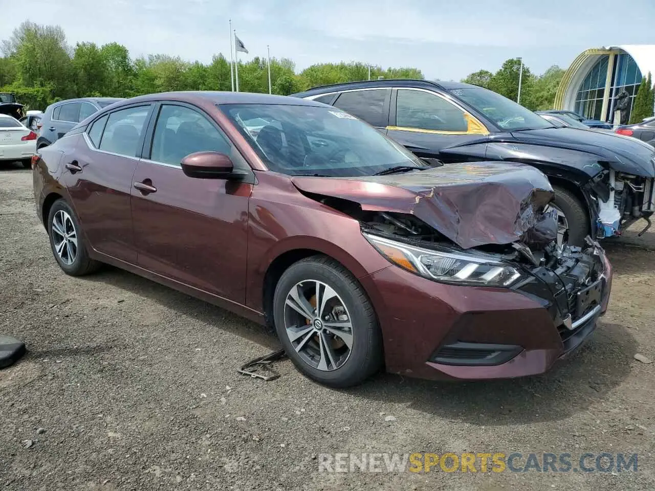 4 Photograph of a damaged car 3N1AB8CV4PY269089 NISSAN SENTRA 2023