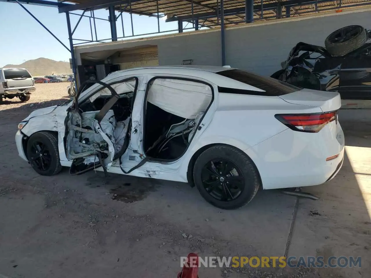 2 Photograph of a damaged car 3N1AB8CV4PY274051 NISSAN SENTRA 2023