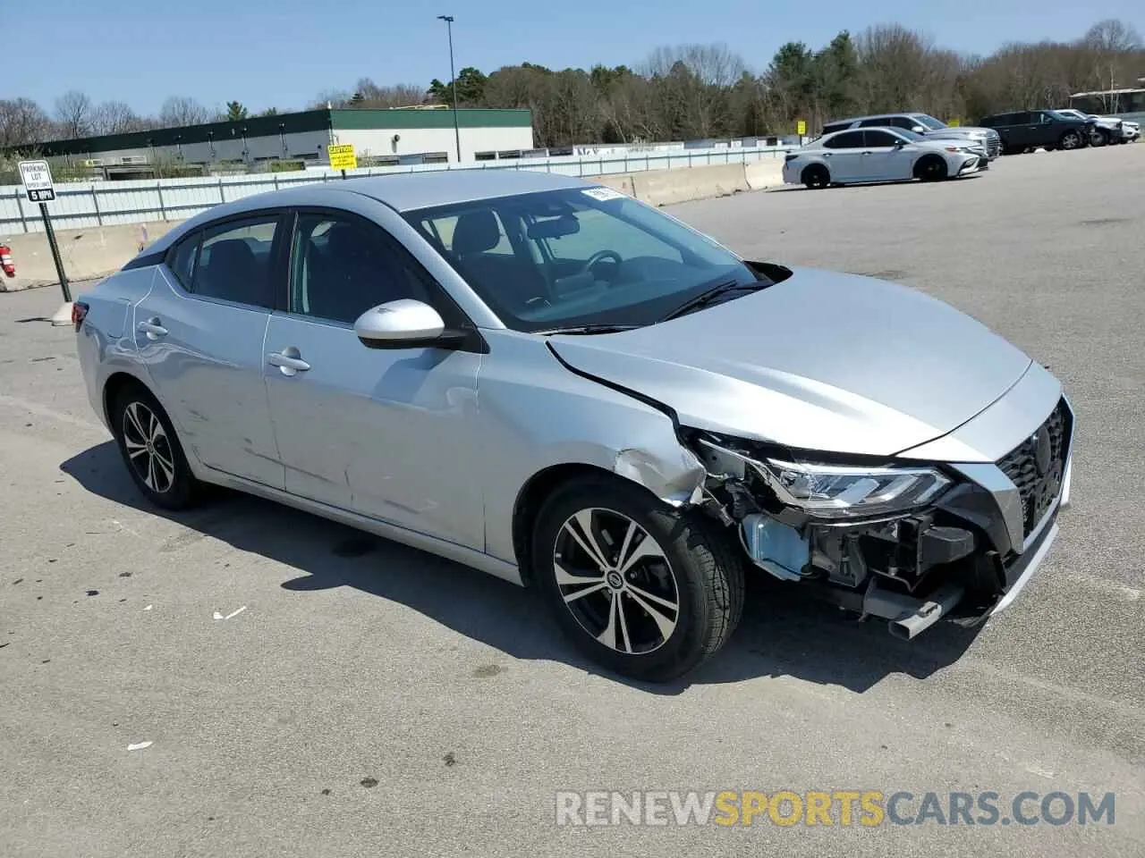 4 Photograph of a damaged car 3N1AB8CV4PY280299 NISSAN SENTRA 2023
