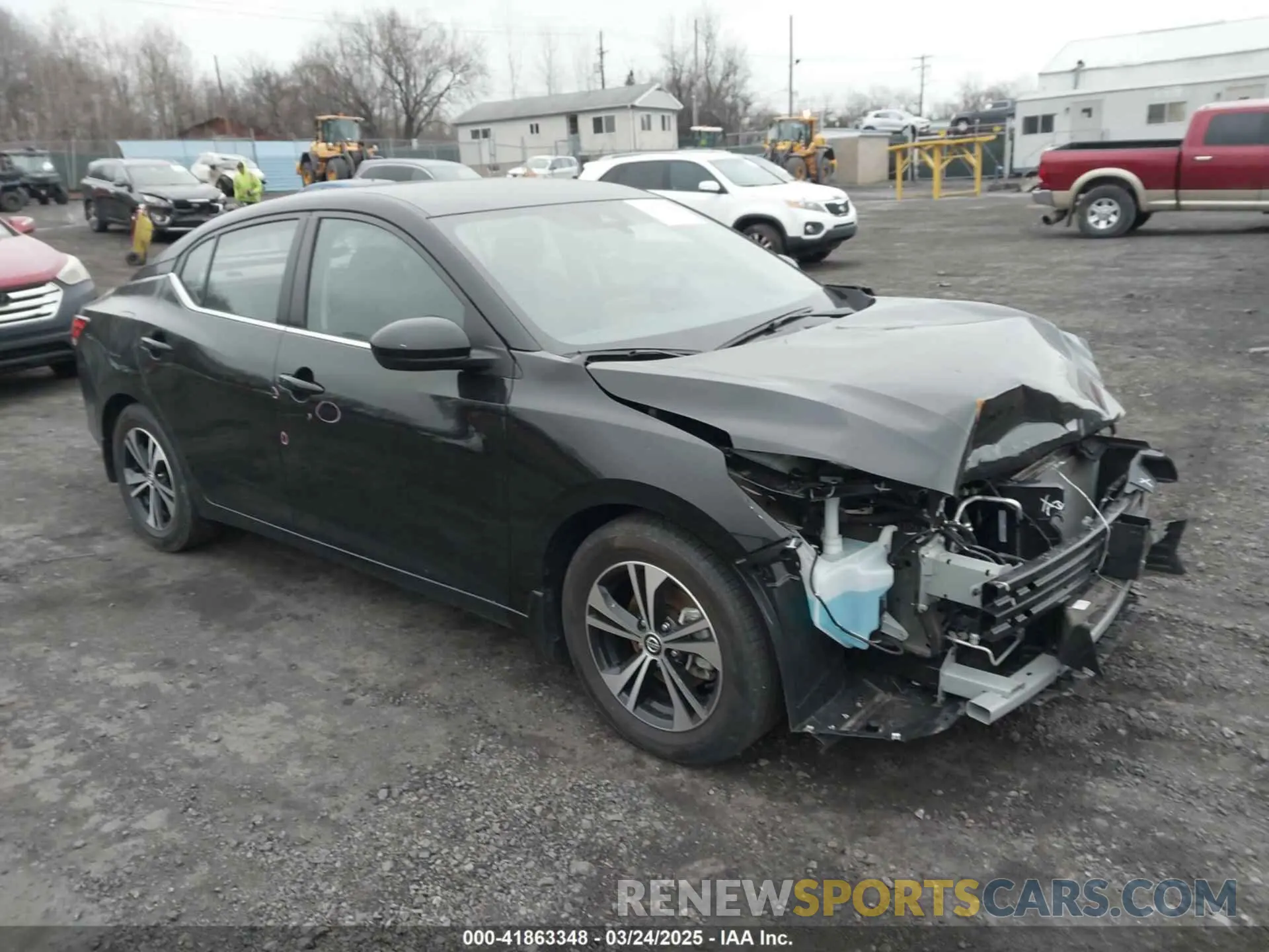 1 Photograph of a damaged car 3N1AB8CV4PY291805 NISSAN SENTRA 2023