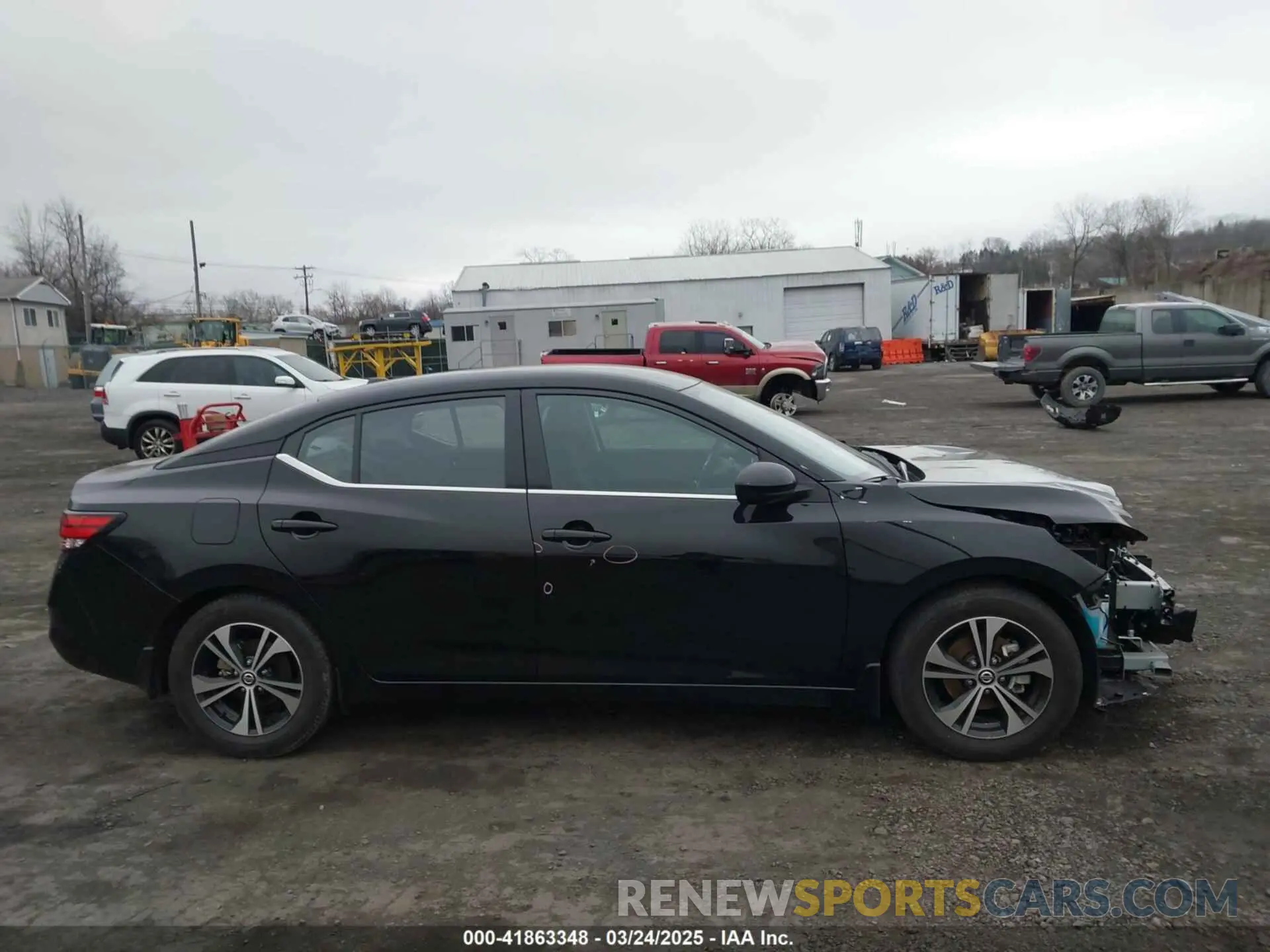 13 Photograph of a damaged car 3N1AB8CV4PY291805 NISSAN SENTRA 2023