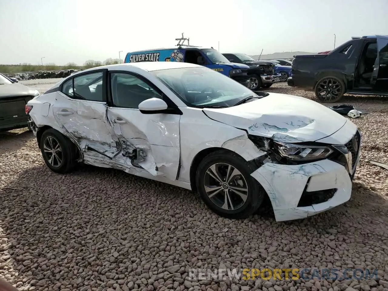 4 Photograph of a damaged car 3N1AB8CV4PY301314 NISSAN SENTRA 2023