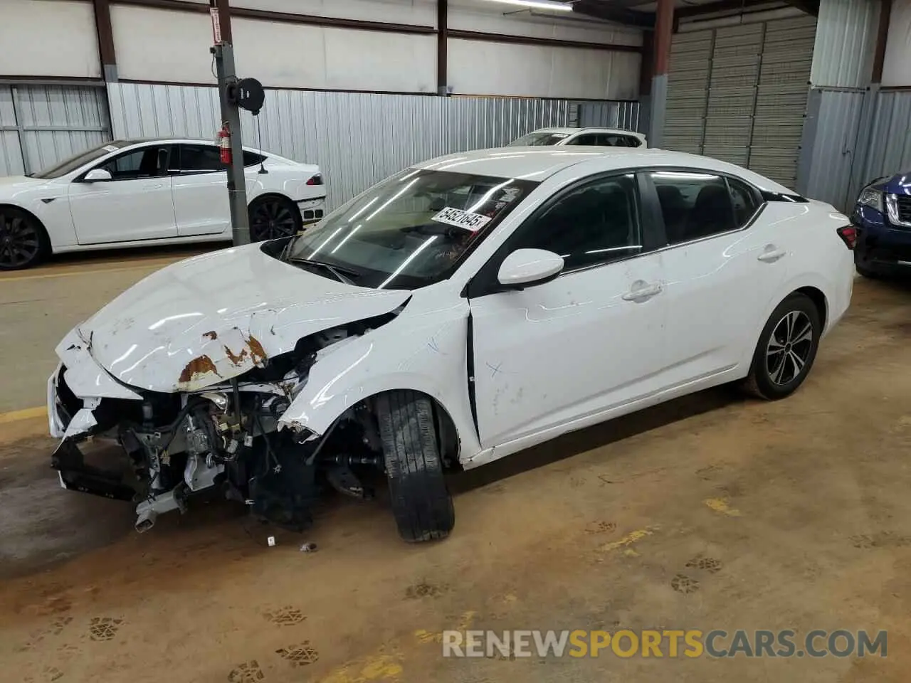 1 Photograph of a damaged car 3N1AB8CV4PY302012 NISSAN SENTRA 2023