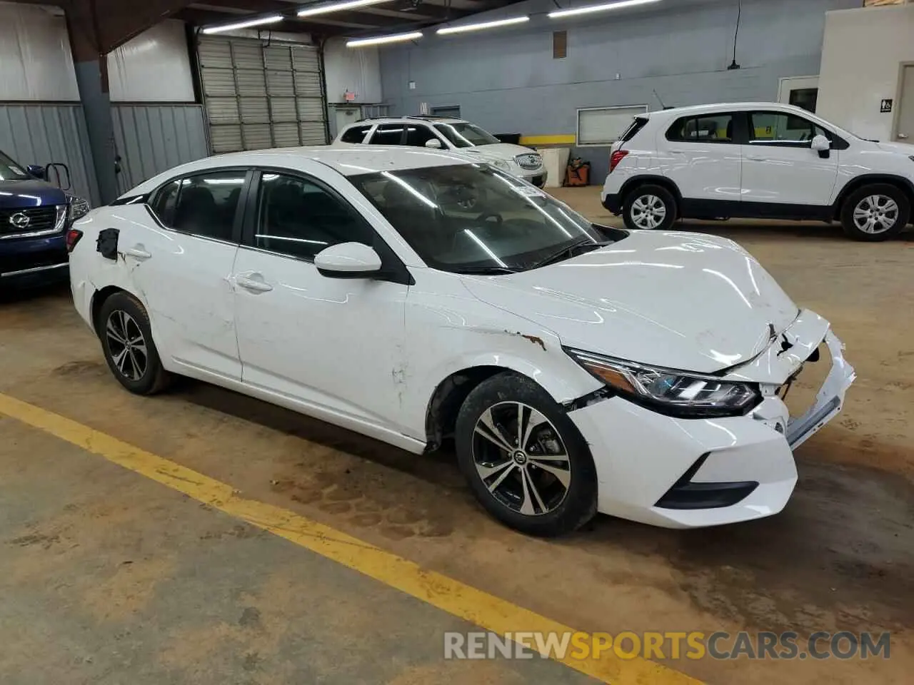 4 Photograph of a damaged car 3N1AB8CV4PY302012 NISSAN SENTRA 2023