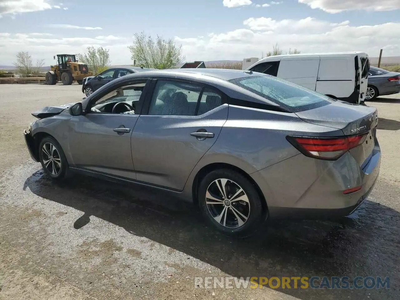 2 Photograph of a damaged car 3N1AB8CV4PY313995 NISSAN SENTRA 2023