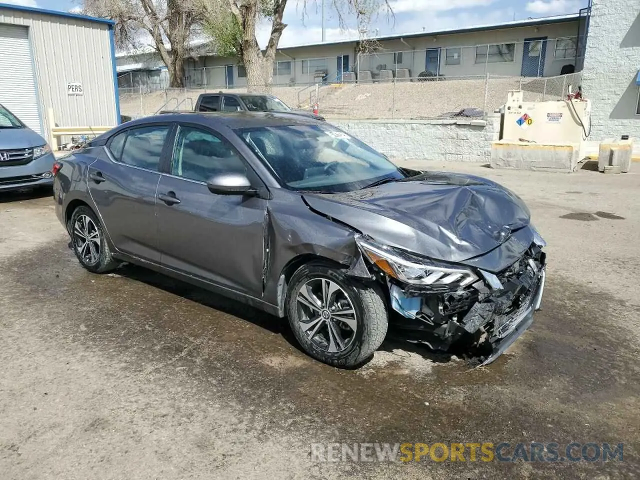 4 Photograph of a damaged car 3N1AB8CV4PY313995 NISSAN SENTRA 2023