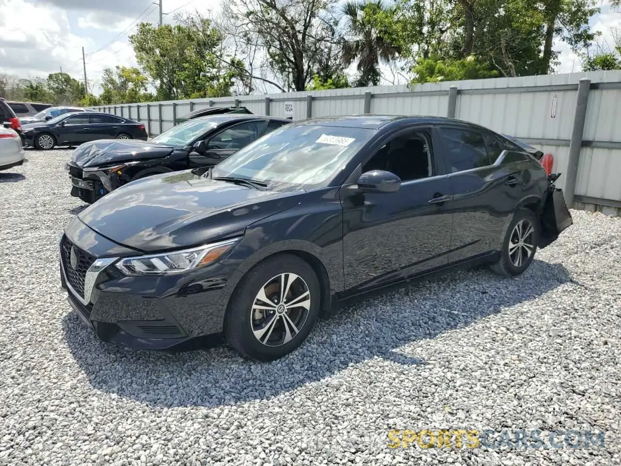 1 Photograph of a damaged car 3N1AB8CV4PY315035 NISSAN SENTRA 2023