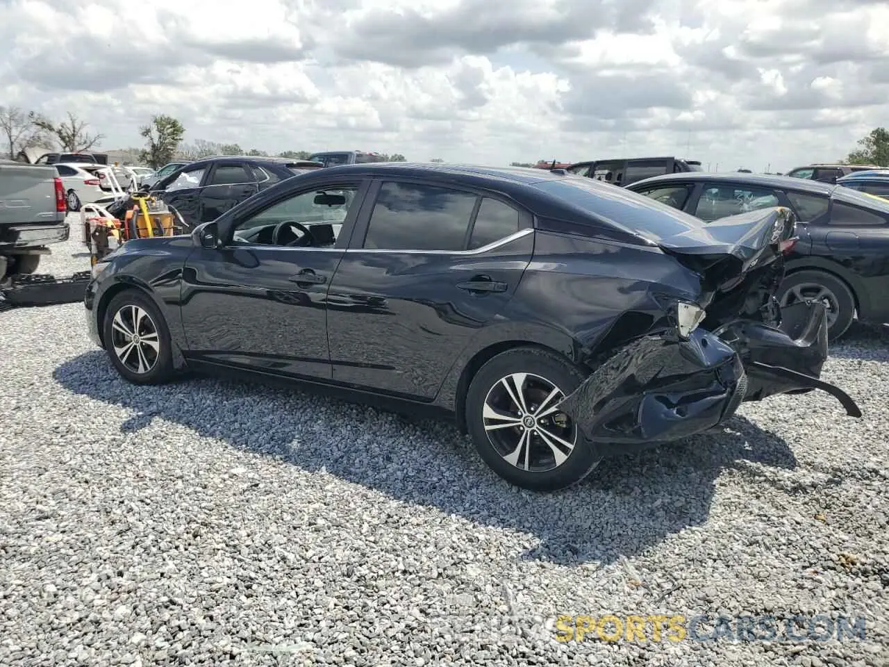 2 Photograph of a damaged car 3N1AB8CV4PY315035 NISSAN SENTRA 2023