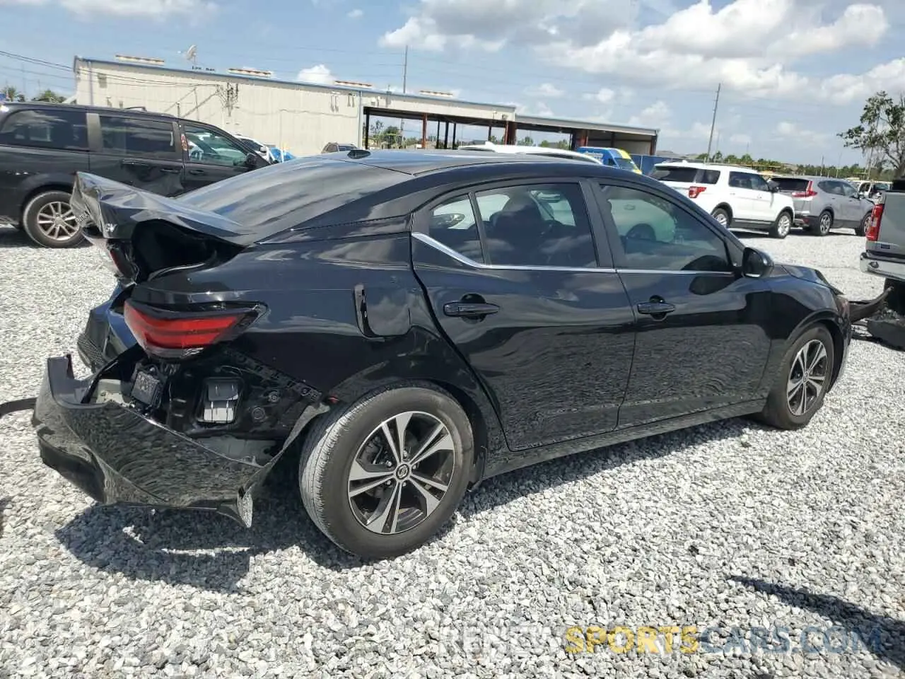 3 Photograph of a damaged car 3N1AB8CV4PY315035 NISSAN SENTRA 2023