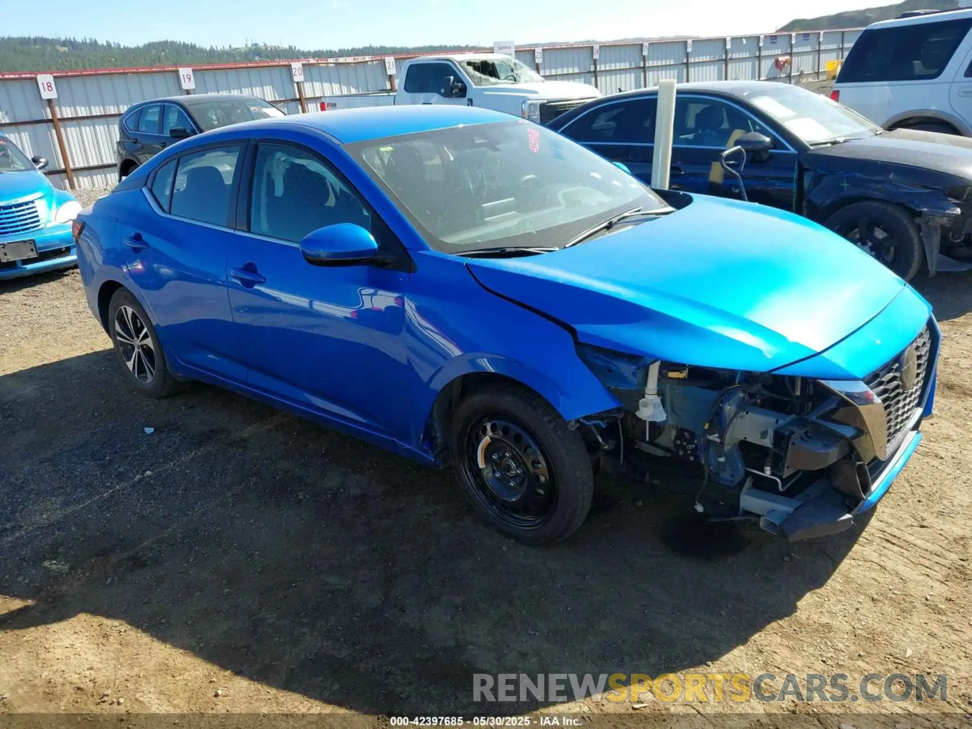 1 Photograph of a damaged car 3N1AB8CV4PY316220 NISSAN SENTRA 2023