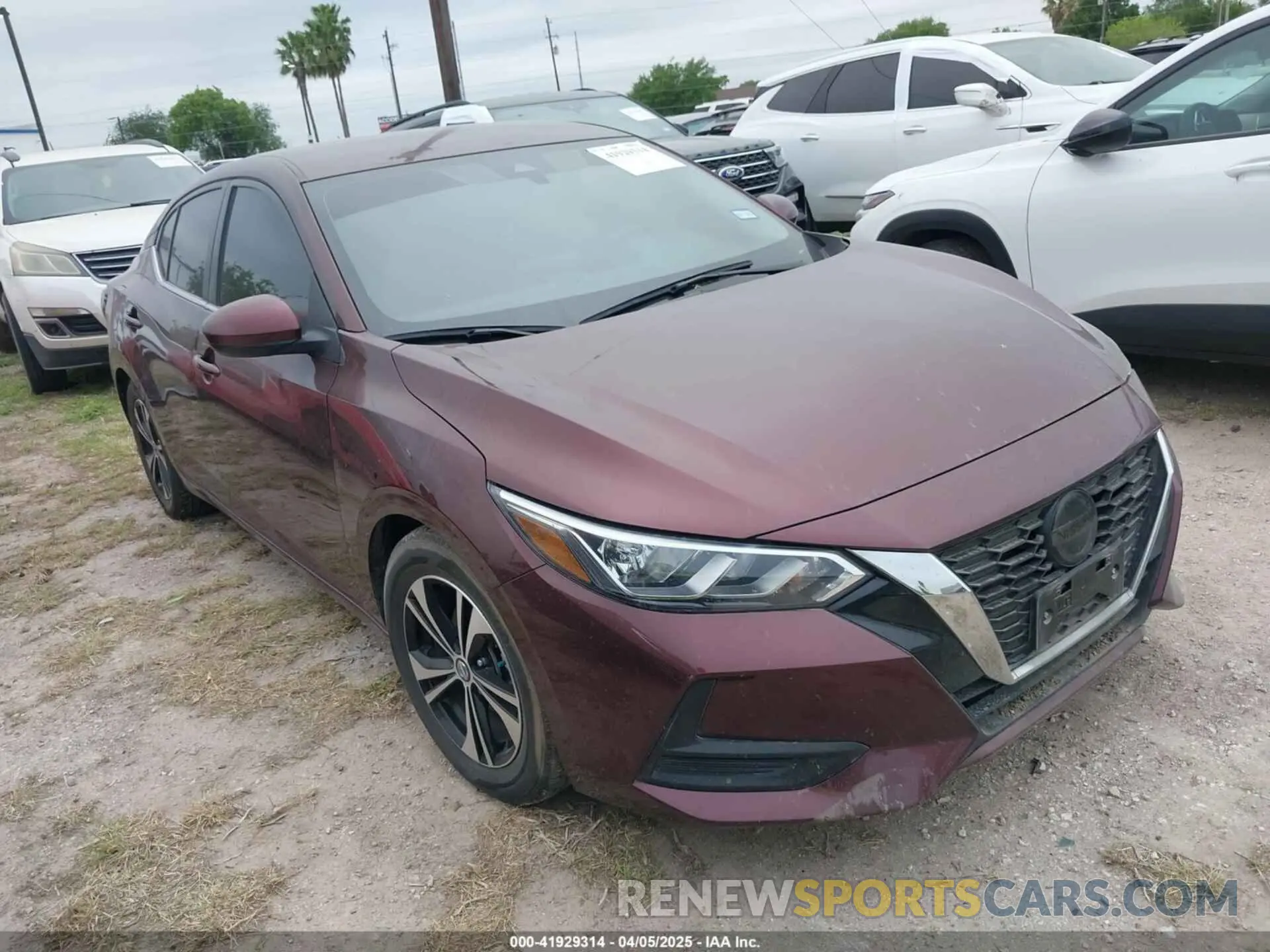 1 Photograph of a damaged car 3N1AB8CV4PY317268 NISSAN SENTRA 2023