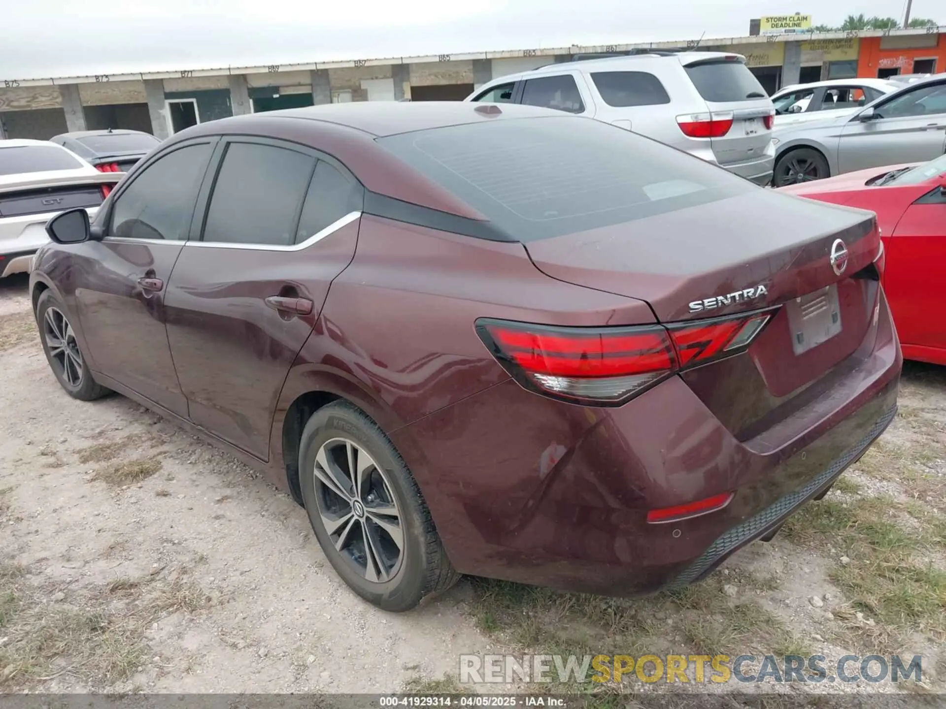 3 Photograph of a damaged car 3N1AB8CV4PY317268 NISSAN SENTRA 2023