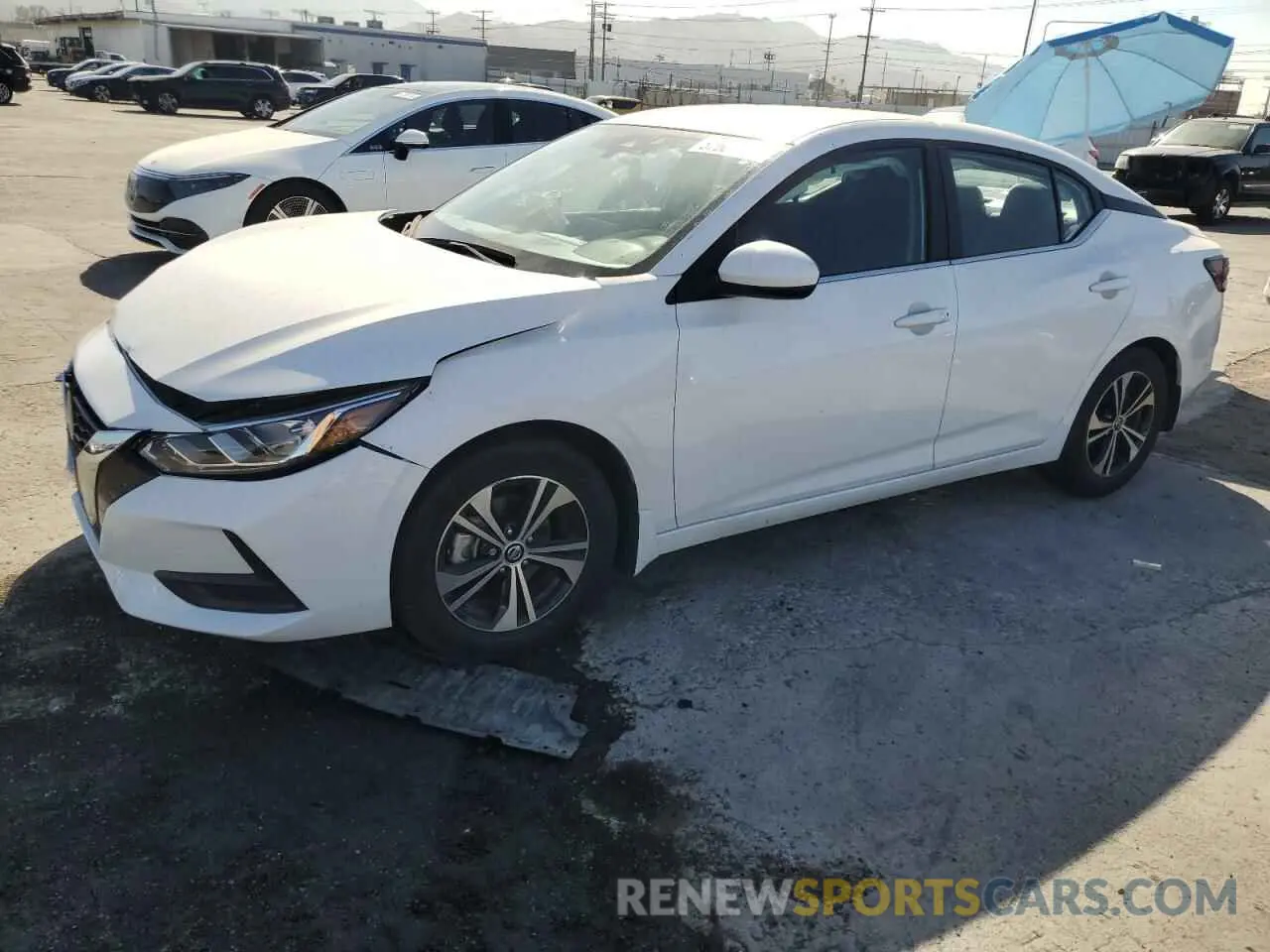 1 Photograph of a damaged car 3N1AB8CV4PY320011 NISSAN SENTRA 2023