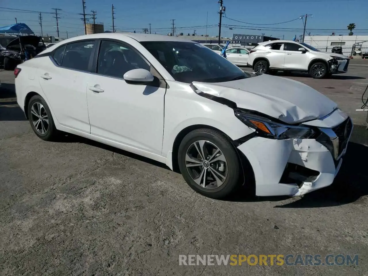 4 Photograph of a damaged car 3N1AB8CV4PY320011 NISSAN SENTRA 2023