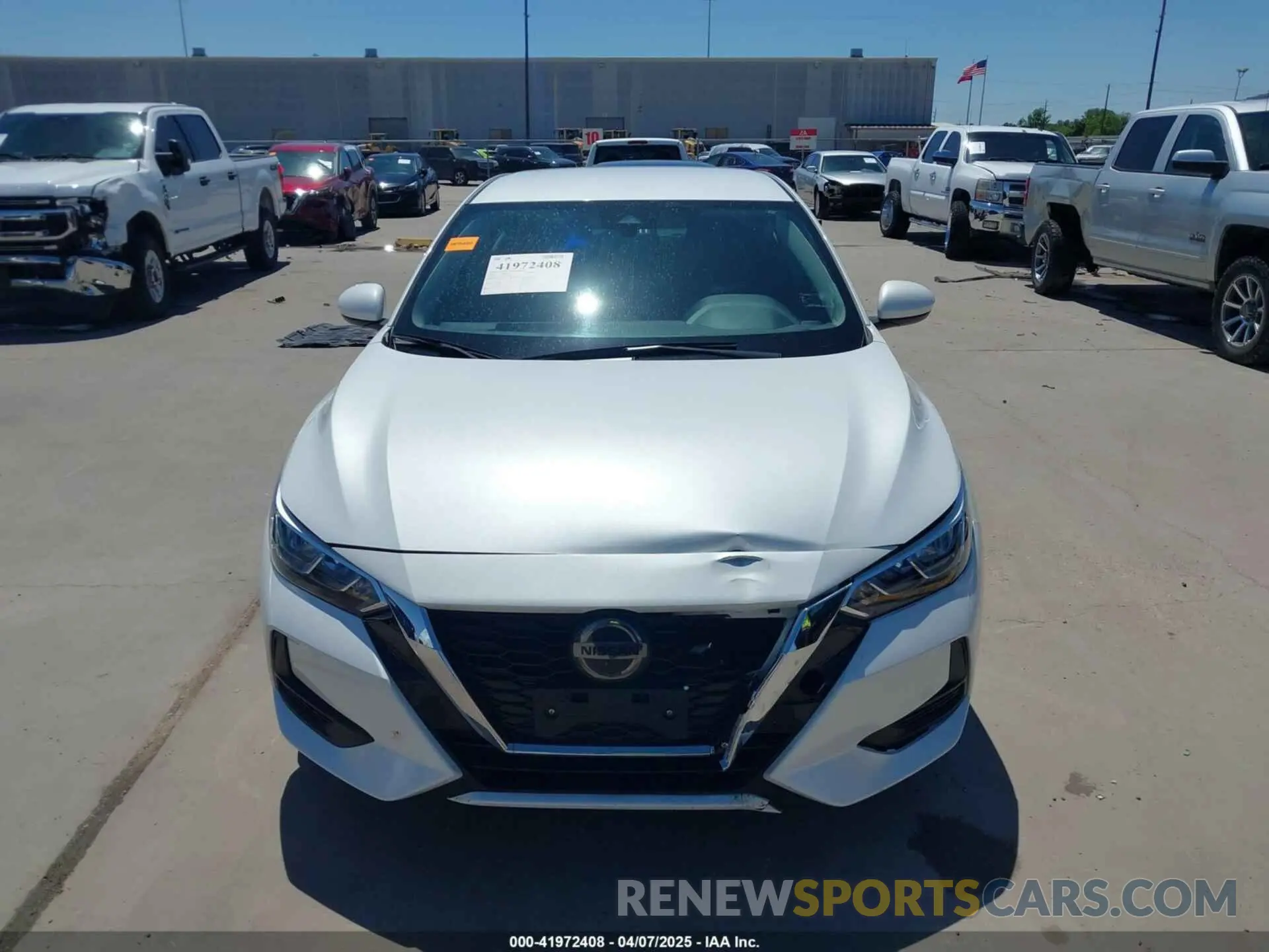 12 Photograph of a damaged car 3N1AB8CV4PY321126 NISSAN SENTRA 2023