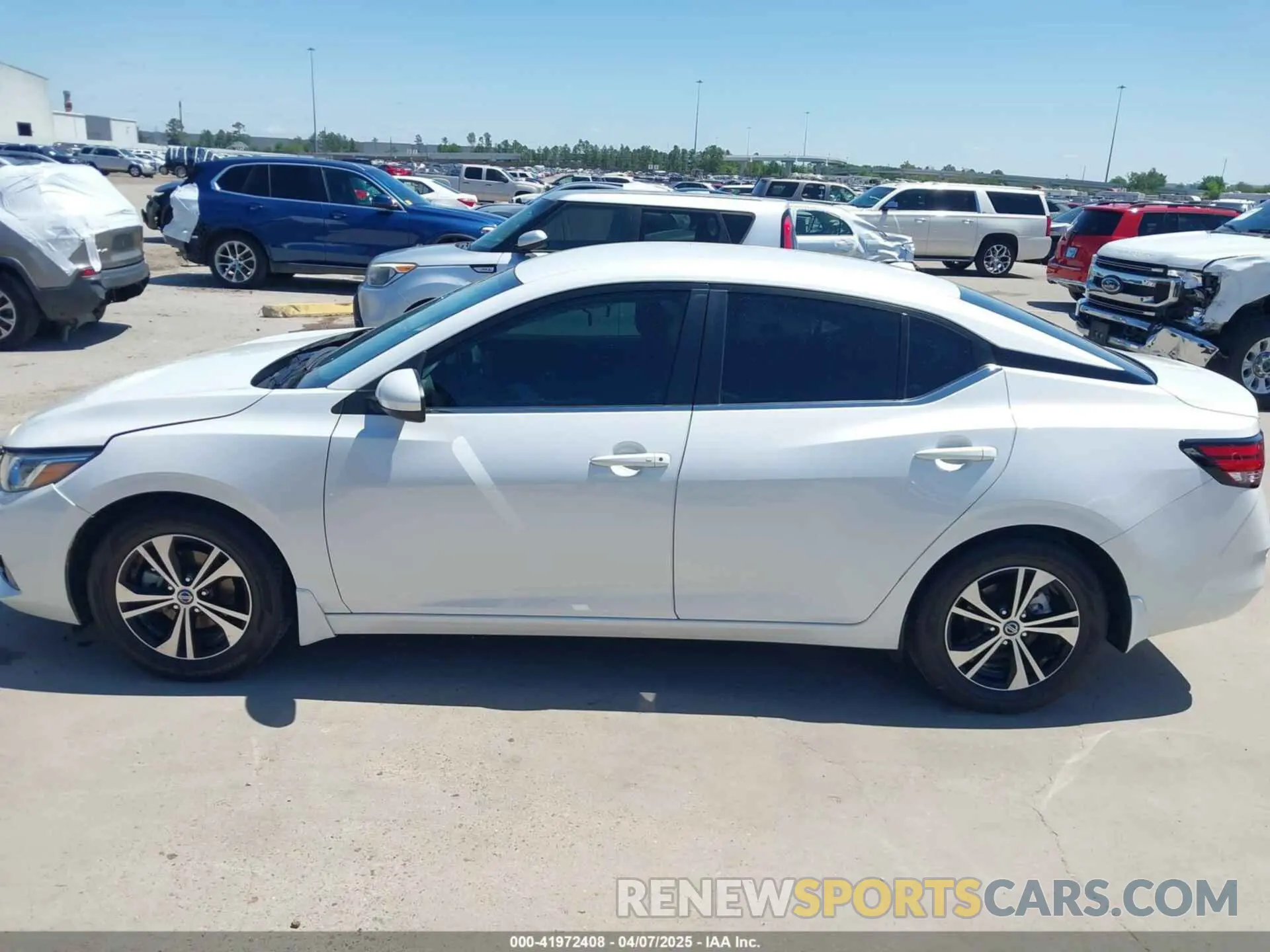 14 Photograph of a damaged car 3N1AB8CV4PY321126 NISSAN SENTRA 2023
