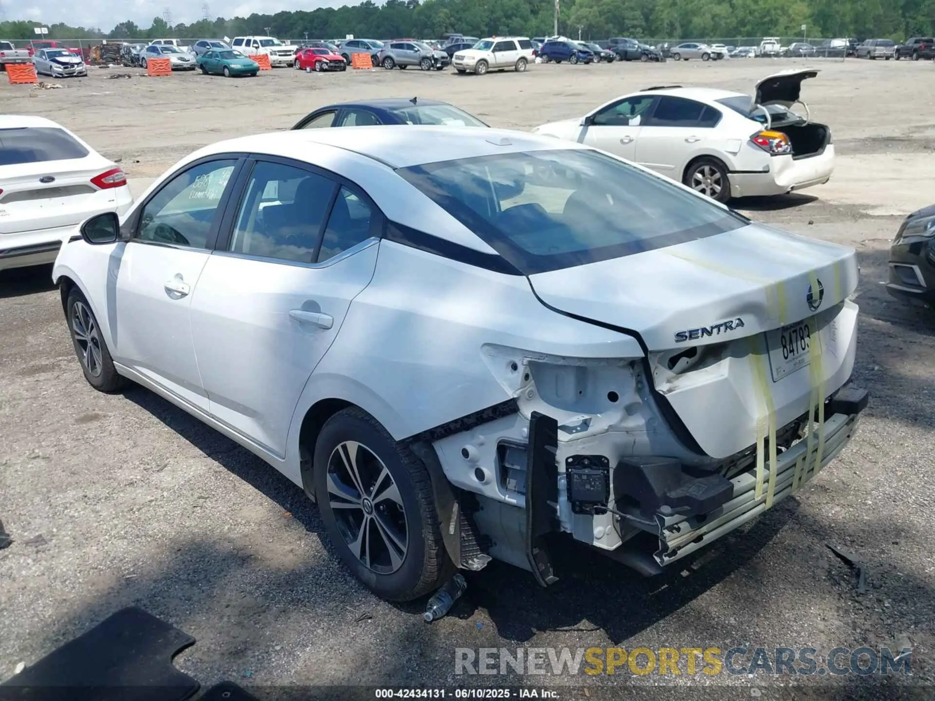 3 Photograph of a damaged car 3N1AB8CV5PY224601 NISSAN SENTRA 2023