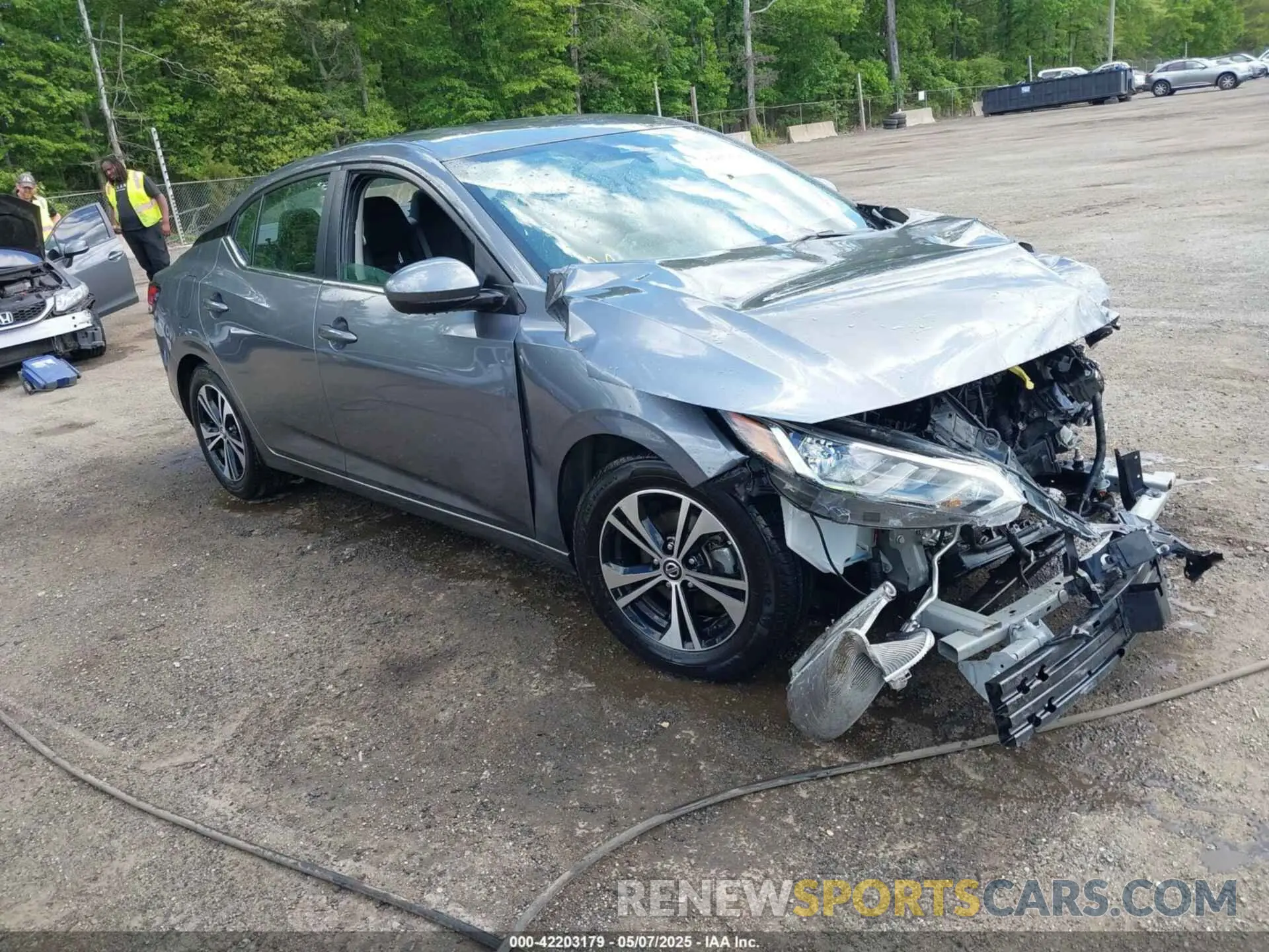 1 Photograph of a damaged car 3N1AB8CV5PY244993 NISSAN SENTRA 2023