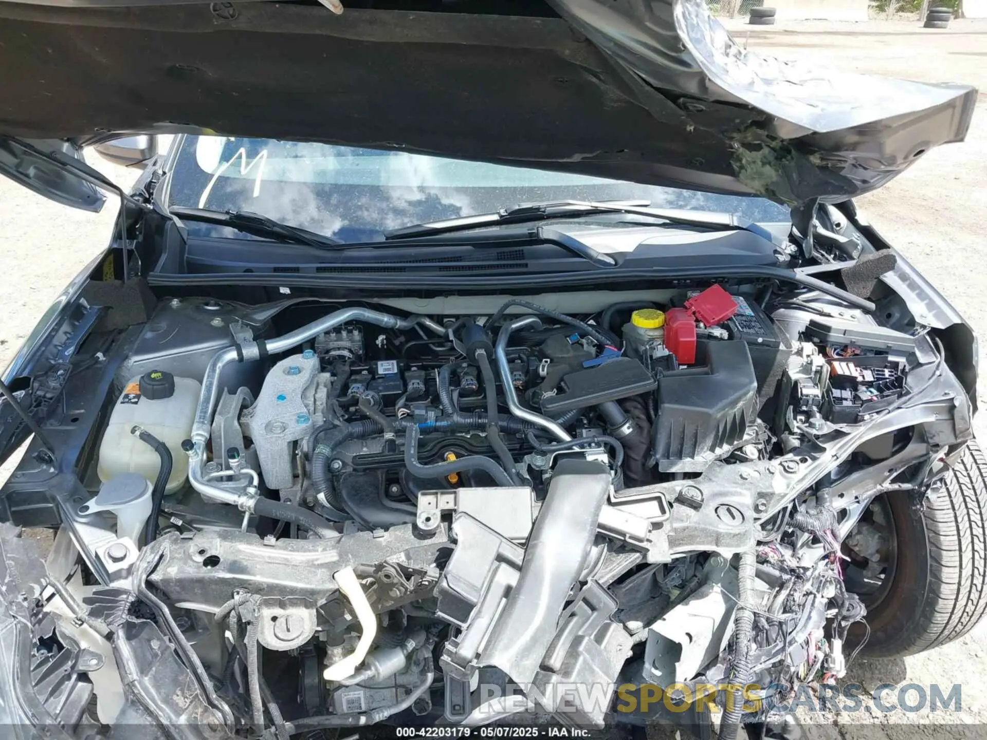 10 Photograph of a damaged car 3N1AB8CV5PY244993 NISSAN SENTRA 2023