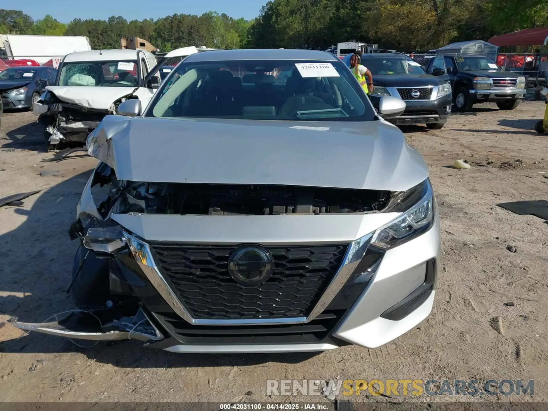 12 Photograph of a damaged car 3N1AB8CV5PY248798 NISSAN SENTRA 2023