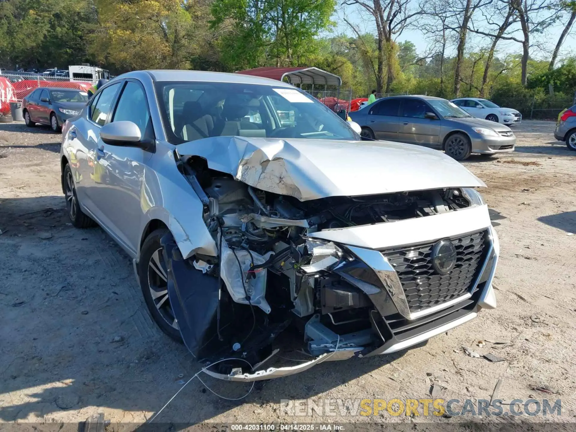 6 Photograph of a damaged car 3N1AB8CV5PY248798 NISSAN SENTRA 2023