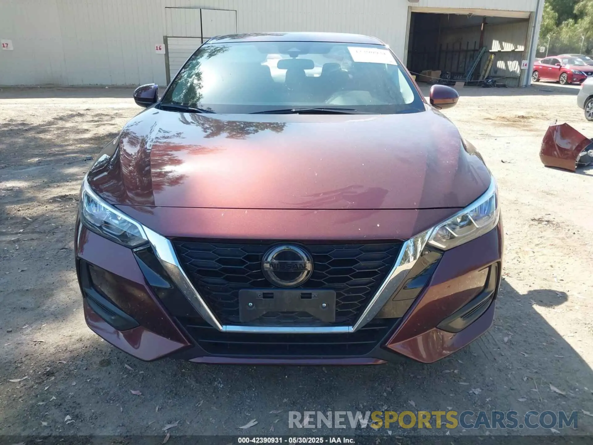 12 Photograph of a damaged car 3N1AB8CV5PY256190 NISSAN SENTRA 2023