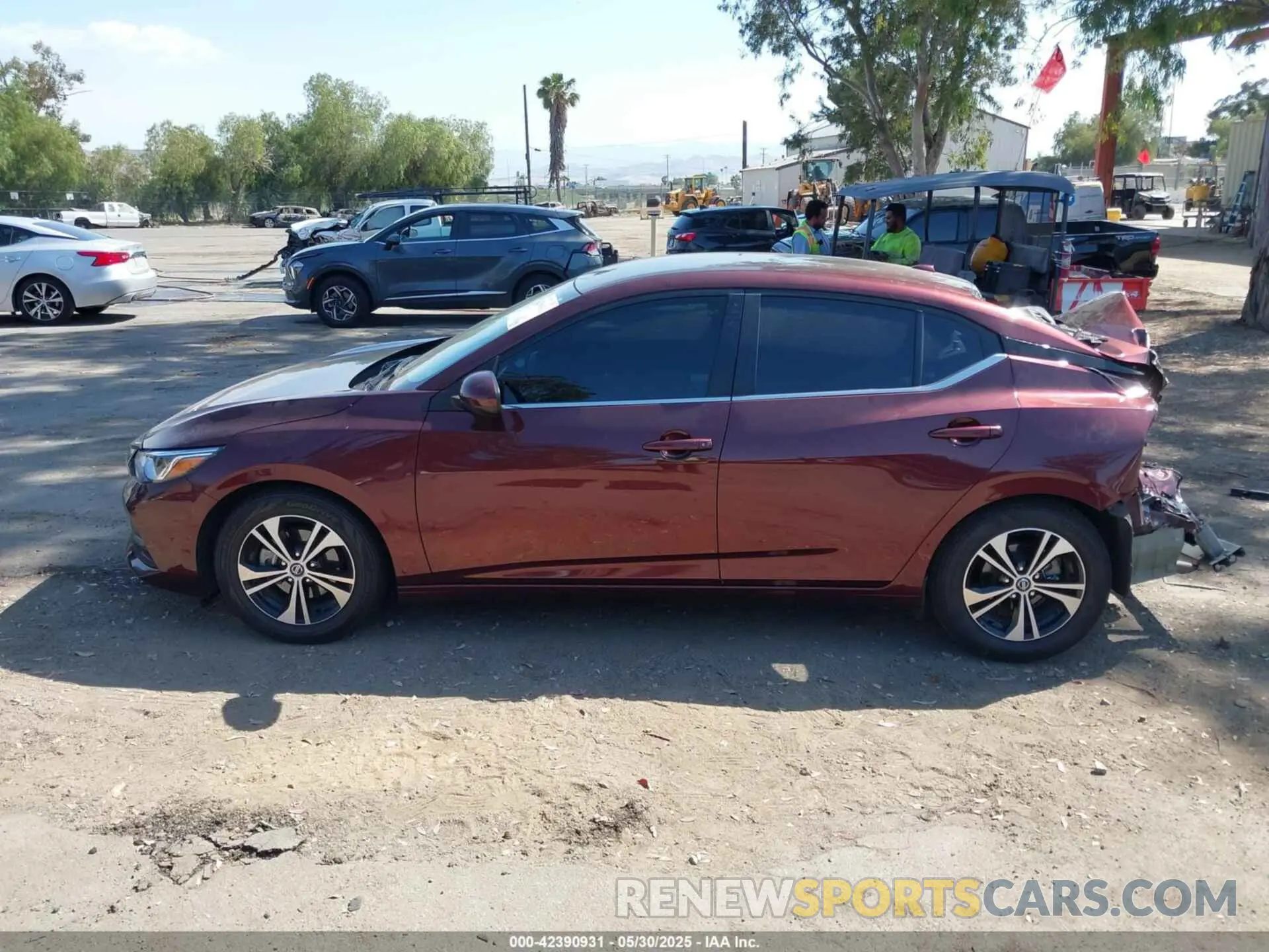 14 Photograph of a damaged car 3N1AB8CV5PY256190 NISSAN SENTRA 2023