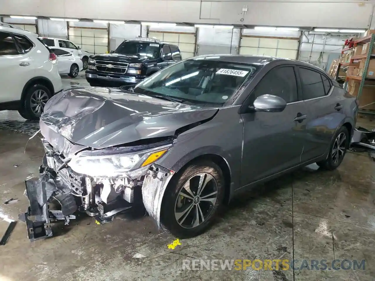 1 Photograph of a damaged car 3N1AB8CV5PY266752 NISSAN SENTRA 2023