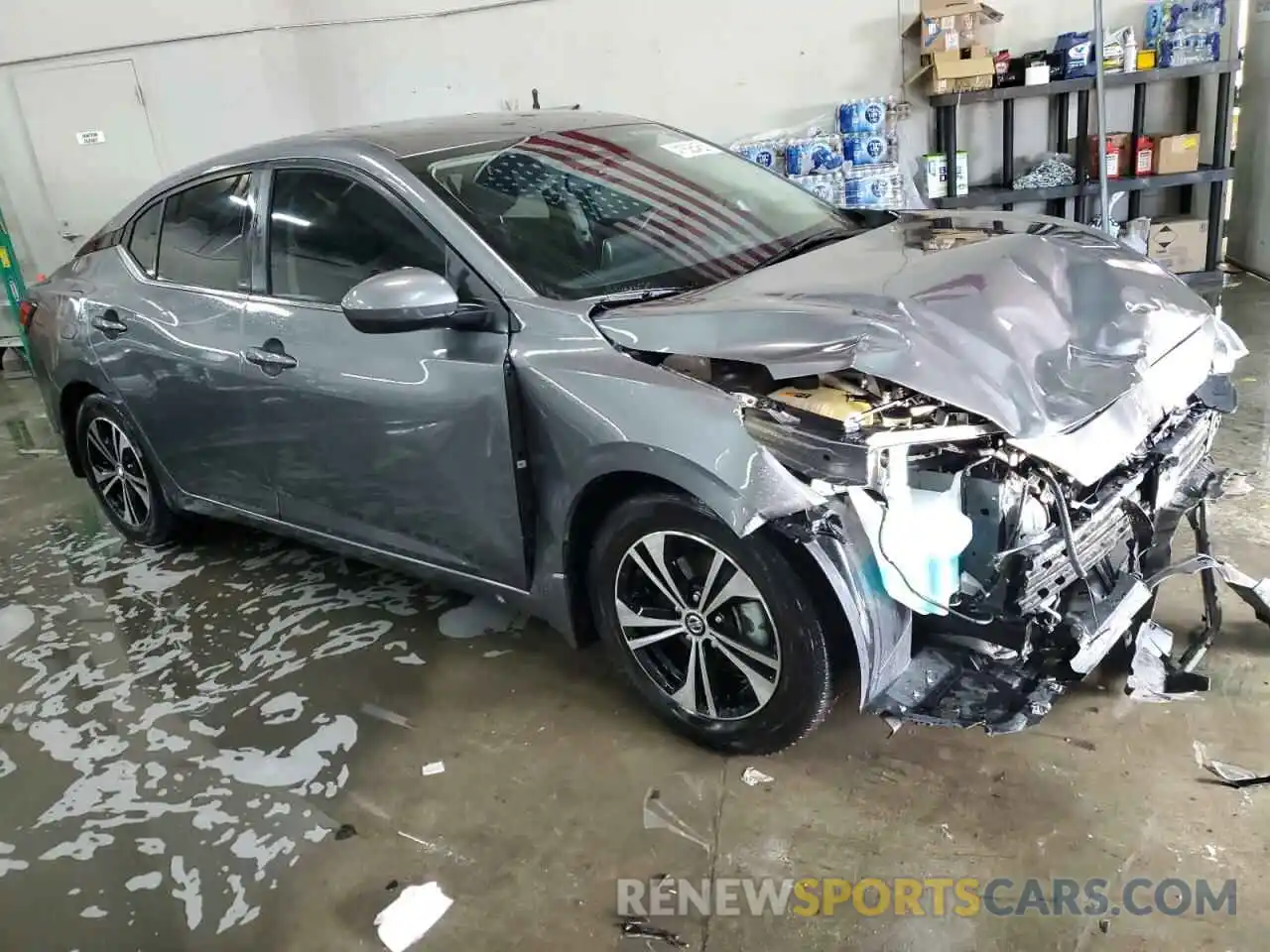 4 Photograph of a damaged car 3N1AB8CV5PY266752 NISSAN SENTRA 2023