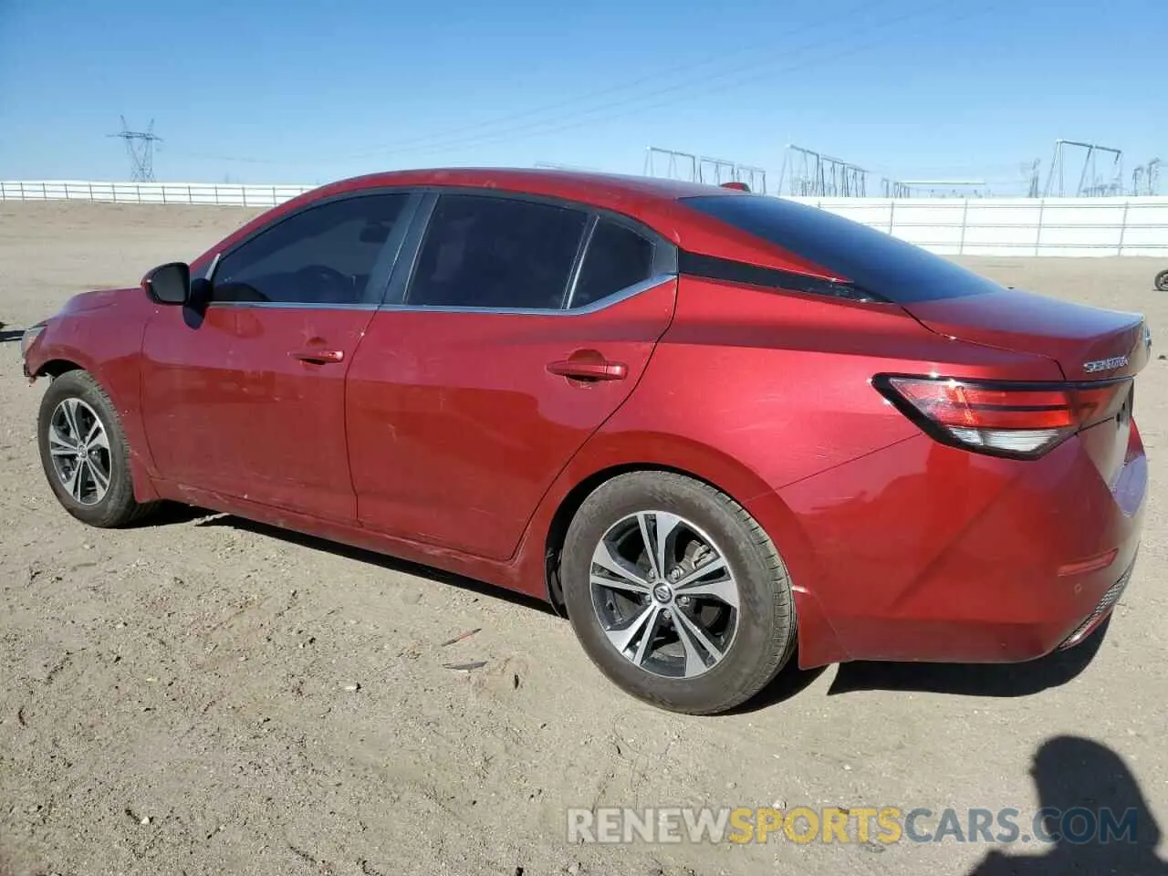2 Photograph of a damaged car 3N1AB8CV5PY268193 NISSAN SENTRA 2023