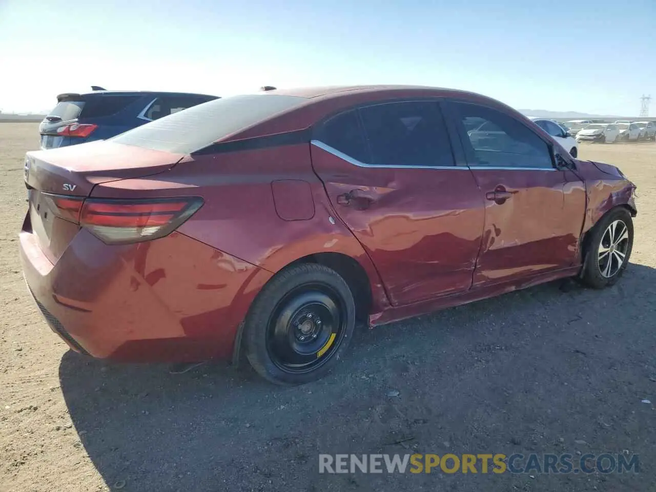 3 Photograph of a damaged car 3N1AB8CV5PY268193 NISSAN SENTRA 2023
