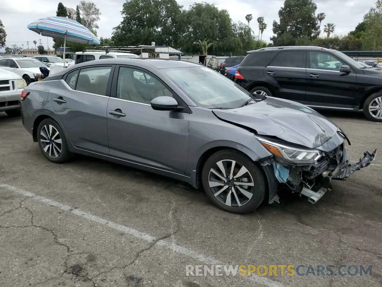 4 Photograph of a damaged car 3N1AB8CV5PY278884 NISSAN SENTRA 2023