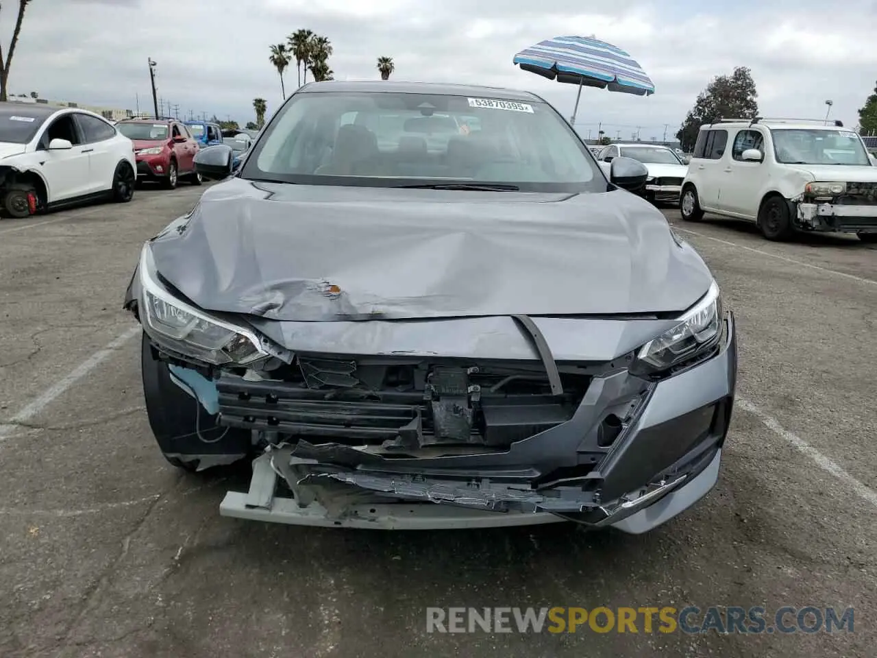5 Photograph of a damaged car 3N1AB8CV5PY278884 NISSAN SENTRA 2023