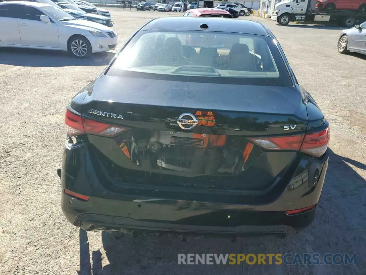 6 Photograph of a damaged car 3N1AB8CV5PY282806 NISSAN SENTRA 2023