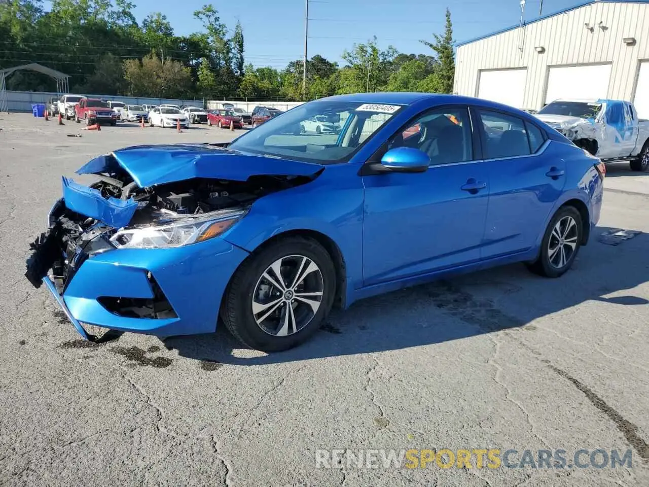 1 Photograph of a damaged car 3N1AB8CV5PY286760 NISSAN SENTRA 2023
